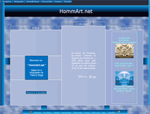 Tablet Screenshot of hommart.net